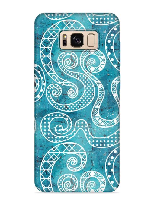 Vintage Curved Seamless Embossed Soft Silicone Case for Samsung Galaxy S8 Zapvi