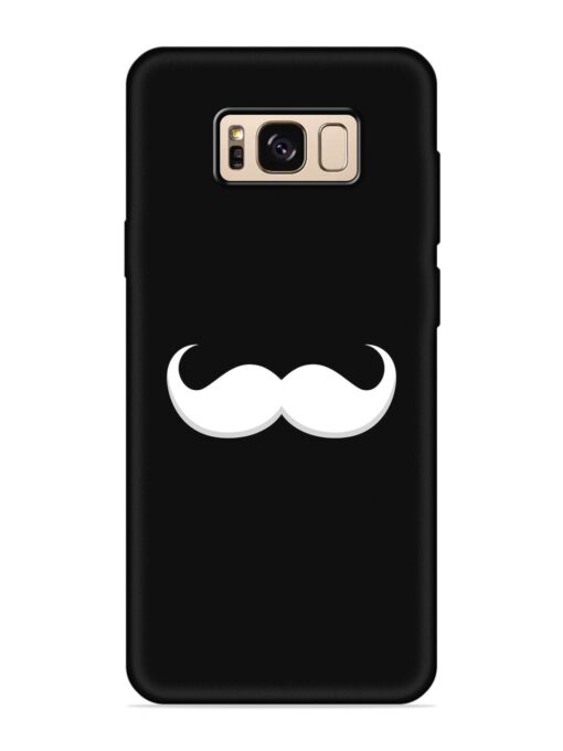 Mustache Vector Embossed Soft Silicone Case for Samsung Galaxy S8 Zapvi