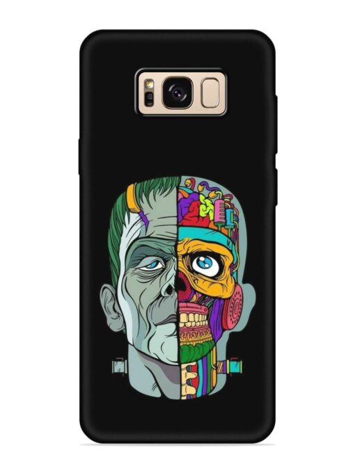 Men Vs Skull Embossed Soft Silicone Case for Samsung Galaxy S8 Zapvi