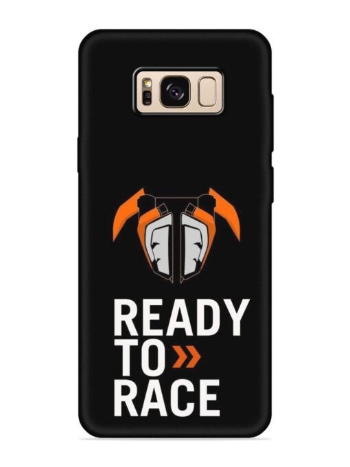 Ready To Race Embossed Soft Silicone Case for Samsung Galaxy S8 Zapvi