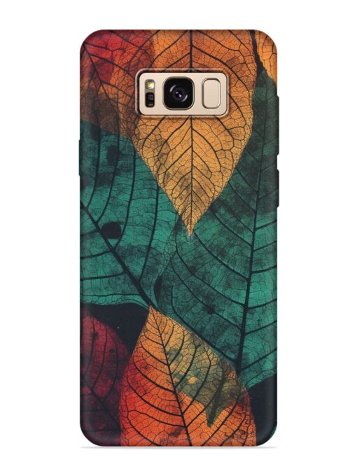 Leaves Artwork Embossed Soft Silicone Case for Samsung Galaxy S8 Zapvi