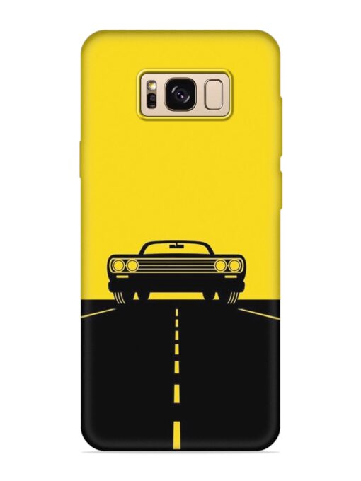 Classic Car Embossed Soft Silicone Case for Samsung Galaxy S8 Zapvi