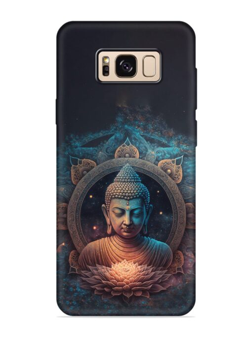 Gautam Buddha Embossed Soft Silicone Case for Samsung Galaxy S8 Zapvi