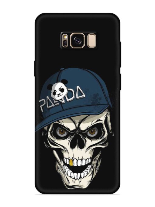 Panda Skull Embossed Soft Silicone Case for Samsung Galaxy S8 Plus Zapvi