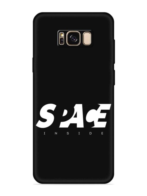 Space Typography Art Embossed Soft Silicone Case for Samsung Galaxy S8 Plus Zapvi