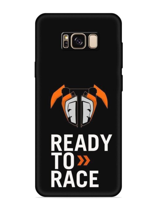 Ready To Race Embossed Soft Silicone Case for Samsung Galaxy S8 Plus Zapvi