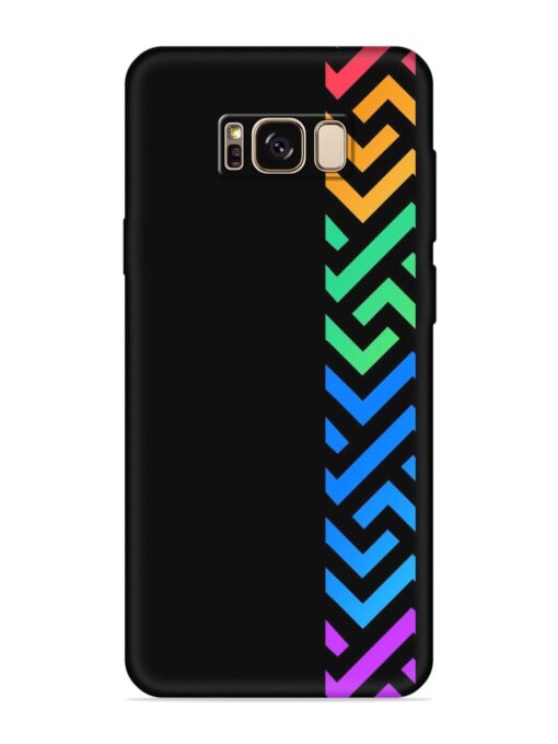 Colorshape Stripes Embossed Soft Silicone Case for Samsung Galaxy S8 Plus Zapvi