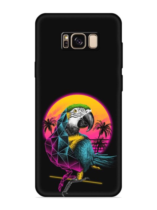 Rad Parrot Embossed Soft Silicone Case for Samsung Galaxy S8 Plus Zapvi