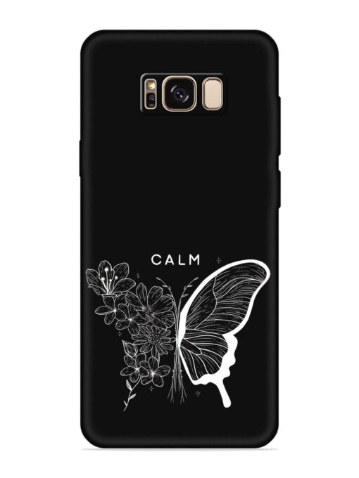 Calm Embossed Soft Silicone Case for Samsung Galaxy S8 Plus Zapvi