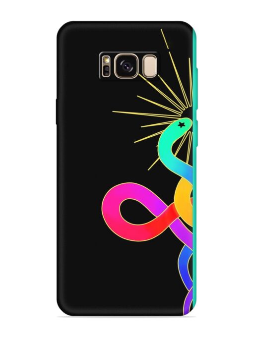 Art Geometric Abstraction Embossed Soft Silicone Case for Samsung Galaxy S8 Plus Zapvi