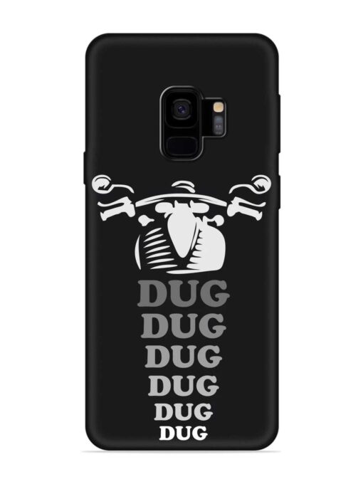 Dug Dug Dug Embossed Soft Silicone Case for Samsung Galaxy S9 Zapvi