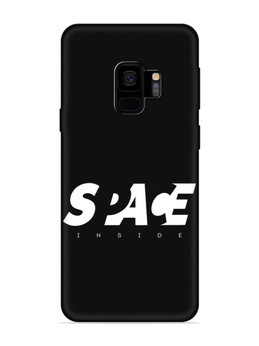 Space Typography Art Embossed Soft Silicone Case for Samsung Galaxy S9 Zapvi