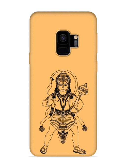 Indian God Hanuman Embossed Soft Silicone Case for Samsung Galaxy S9 Zapvi