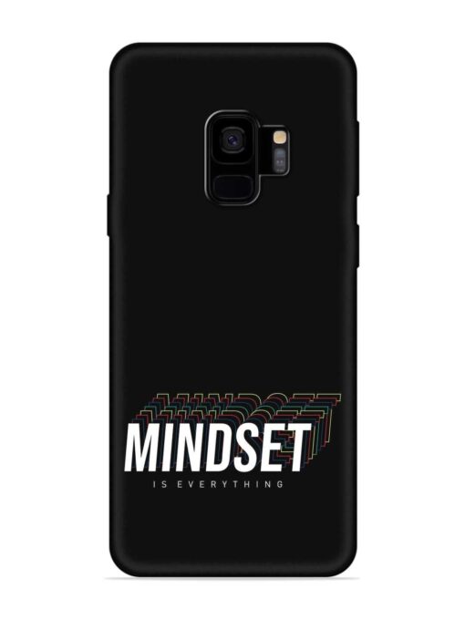 Mindset Everything Slogan Embossed Soft Silicone Case for Samsung Galaxy S9 Zapvi