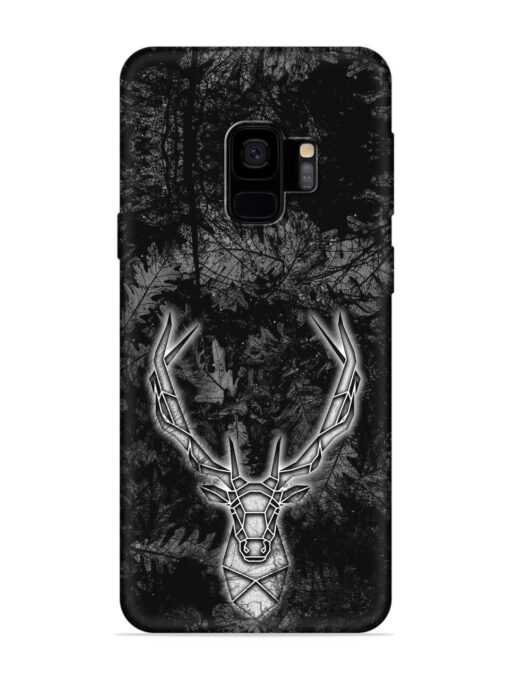 Ancient Deer Embossed Soft Silicone Case for Samsung Galaxy S9 Zapvi