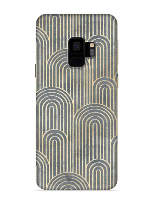 Art Deco Style Embossed Soft Silicone Case for Samsung Galaxy S9 Zapvi