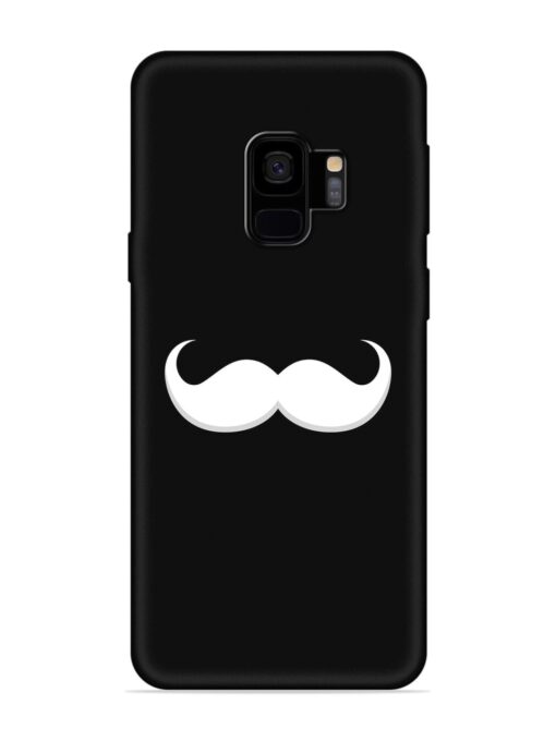 Mustache Vector Embossed Soft Silicone Case for Samsung Galaxy S9 Zapvi