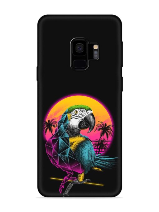 Rad Parrot Embossed Soft Silicone Case for Samsung Galaxy S9 Zapvi