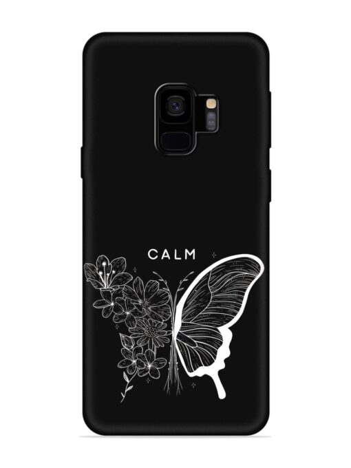 Calm Embossed Soft Silicone Case for Samsung Galaxy S9 Zapvi