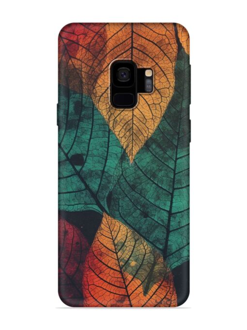 Leaves Artwork Embossed Soft Silicone Case for Samsung Galaxy S9 Zapvi