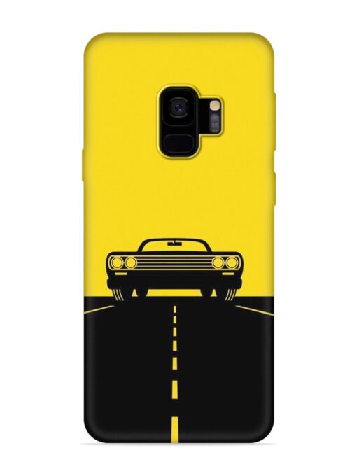 Classic Car Embossed Soft Silicone Case for Samsung Galaxy S9 Zapvi