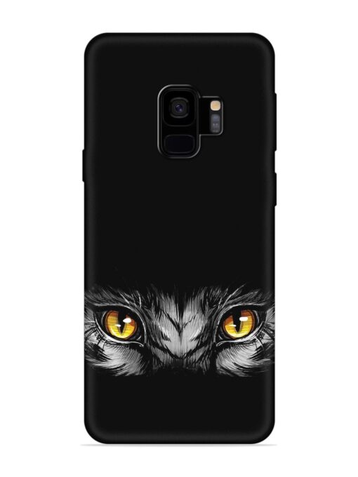 Scary Eye Embossed Soft Silicone Case for Samsung Galaxy S9 Zapvi