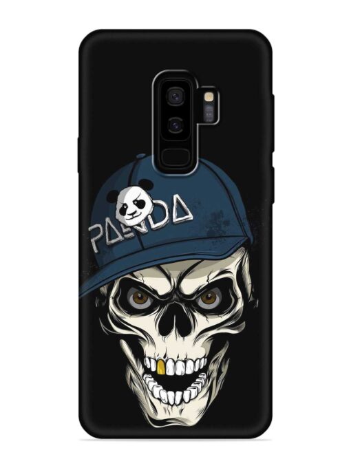 Panda Skull Embossed Soft Silicone Case for Samsung Galaxy S9 Plus Zapvi