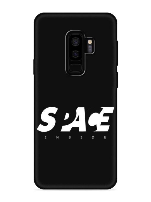 Space Typography Art Embossed Soft Silicone Case for Samsung Galaxy S9 Plus Zapvi