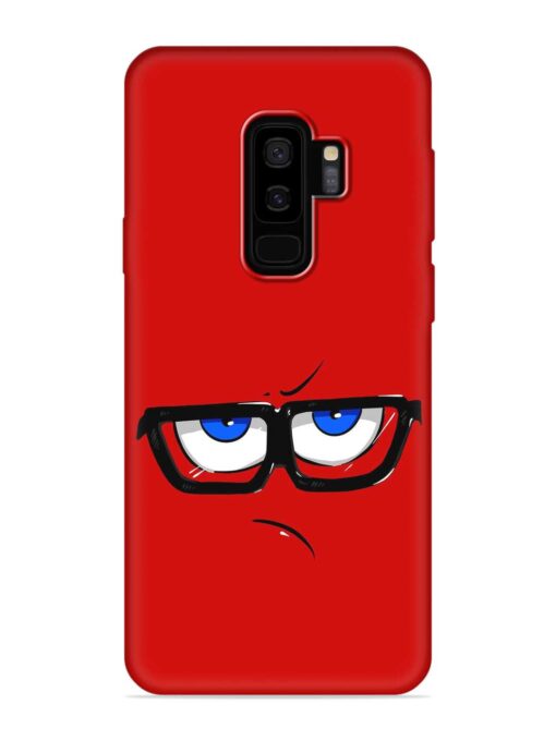 Rad Angry Face Embossed Soft Silicone Case for Samsung Galaxy S9 Plus Zapvi