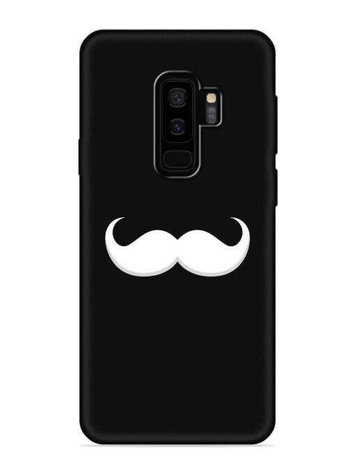 Mustache Vector Embossed Soft Silicone Case for Samsung Galaxy S9 Plus Zapvi