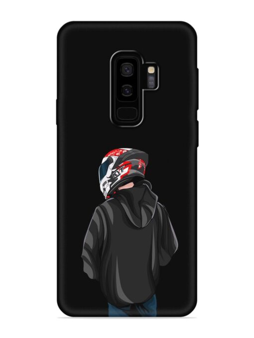 Motorcycle Rider Embossed Soft Silicone Case for Samsung Galaxy S9 Plus Zapvi