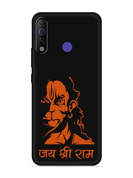 Angry Hanuman Embossed Soft Silicone Case for Tecno Camon 12 Air Zapvi