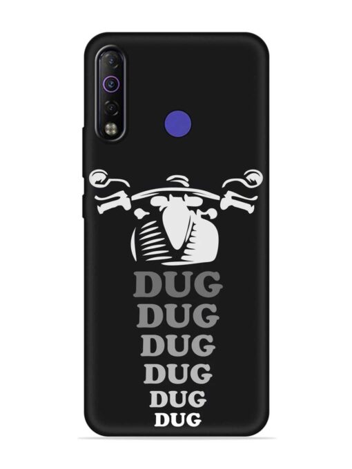 Dug Dug Dug Embossed Soft Silicone Case for Tecno Camon 12 Air Zapvi