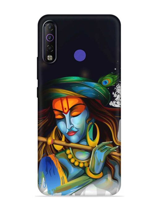 Krishna Art Embossed Soft Silicone Case for Tecno Camon 12 Air Zapvi