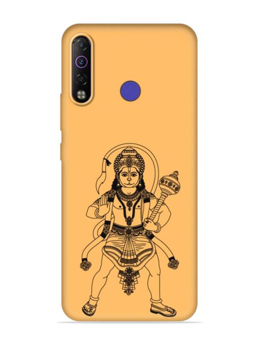 Indian God Hanuman Embossed Soft Silicone Case for Tecno Camon 12 Air