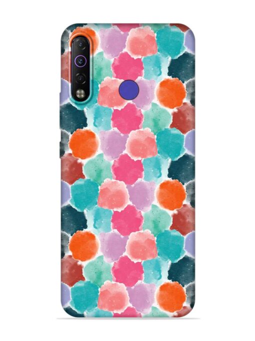 Colorful Seamless Pattern Embossed Soft Silicone Case for Tecno Camon 12 Air