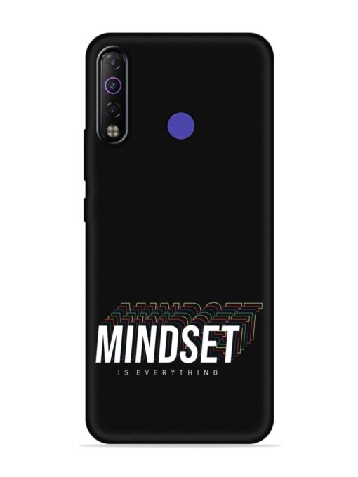 Mindset Everything Slogan Embossed Soft Silicone Case for Tecno Camon 12 Air Zapvi