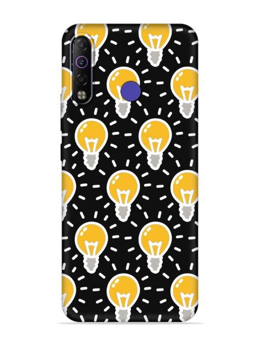 Light Bulb Seamless Embossed Soft Silicone Case for Tecno Camon 12 Air