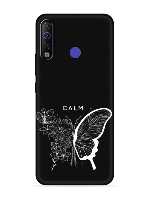 Calm Embossed Soft Silicone Case for Tecno Camon 12 Air Zapvi