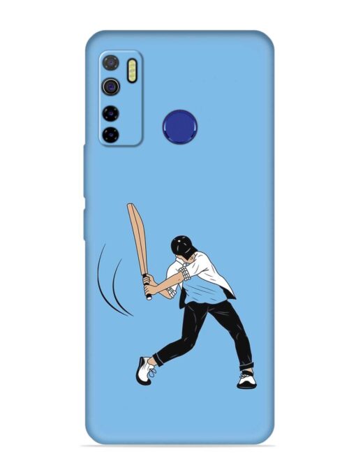 Cricket Gully Boy Embossed Soft Silicone Case for Tecno Camon 15 Zapvi