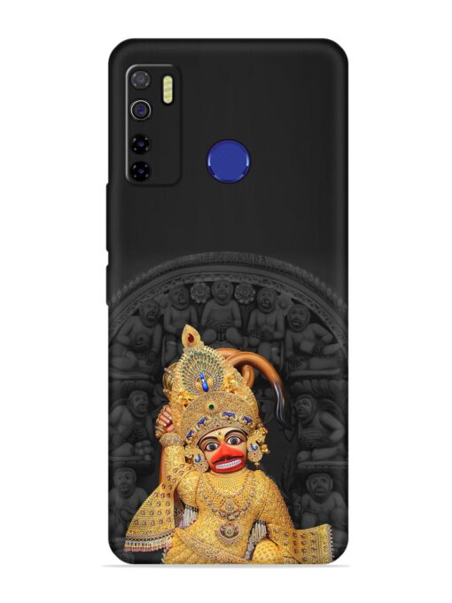 Indian Gold Hanuman Embossed Soft Silicone Case for Tecno Camon 15 Zapvi