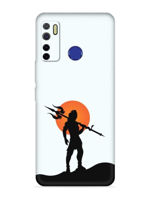 Lord Mahadev Trendy Embossed Soft Silicone Case for Tecno Camon 15 Zapvi