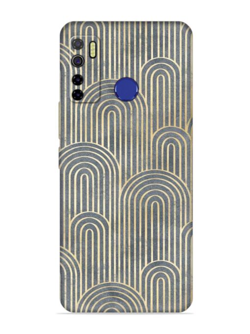 Art Deco Style Embossed Soft Silicone Case for Tecno Camon 15 Zapvi