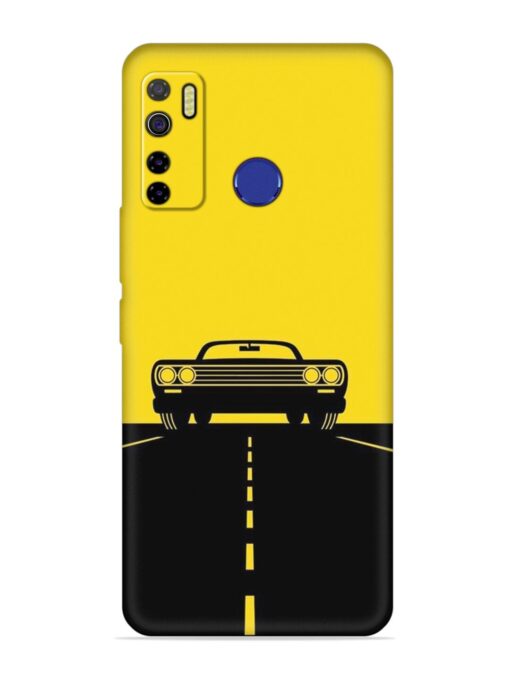 Classic Car Embossed Soft Silicone Case for Tecno Camon 15 Zapvi