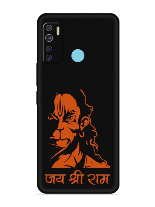 Angry Hanuman Embossed Soft Silicone Case for Tecno Camon 15 Air Zapvi