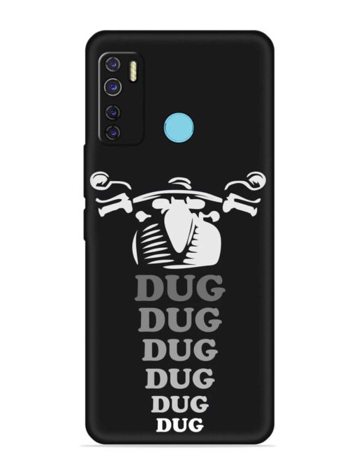 Dug Dug Dug Embossed Soft Silicone Case for Tecno Camon 15 Air Zapvi