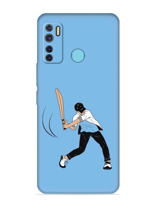 Cricket Gully Boy Embossed Soft Silicone Case for Tecno Camon 15 Air Zapvi