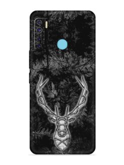 Ancient Deer Embossed Soft Silicone Case for Tecno Camon 15 Air