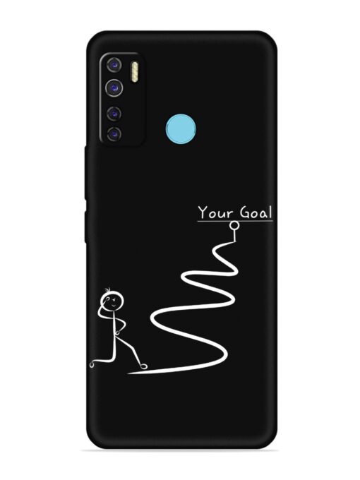 Your Goal Embossed Soft Silicone Case for Tecno Camon 15 Air