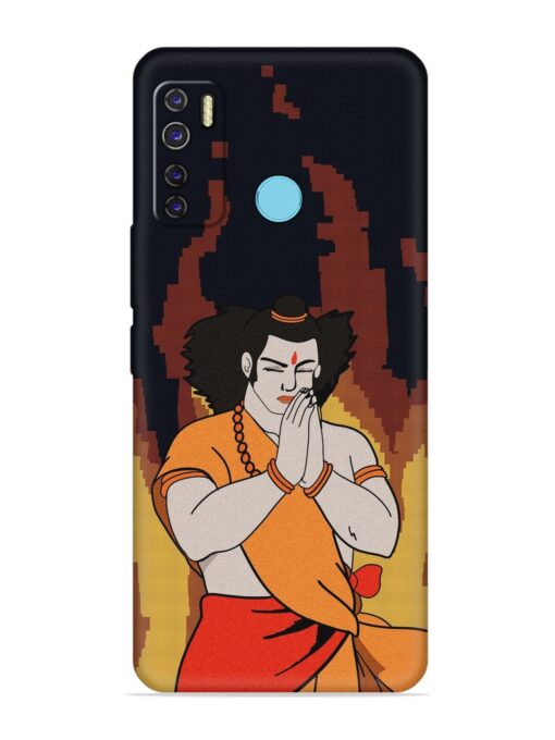 Shree Ram Vector Embossed Soft Silicone Case for Tecno Camon 15 Air Zapvi